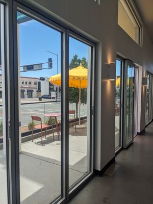 Patio seating available. at Vegan Vato in Albuquerque