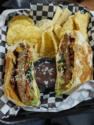 NM Crunchwrap at Vegan Vato in Albuquerque