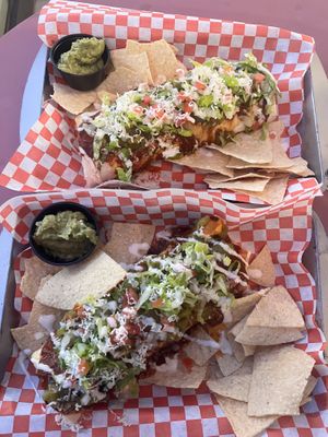 Cali burrito  at Vegan Vato in Albuquerque