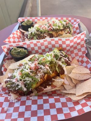 Cali burrito  at Vegan Vato in Albuquerque