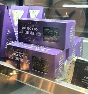 vegan goat cheese at La Petite Fauxmagerie in Newtown