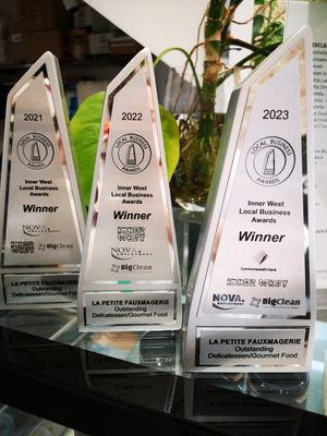 A at La Petite Fauxmagerie in Newtown