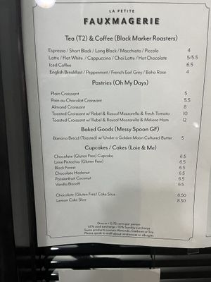   at La Petite Fauxmagerie in Newtown