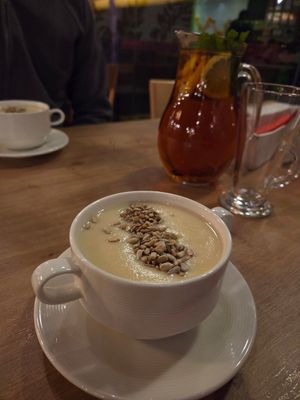 White cream soup! Great at Soodi Pierogarnia in Bialystok