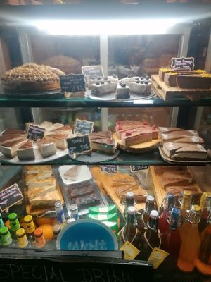 So many cakes 😍 at Alive Bistro in Marsalforn