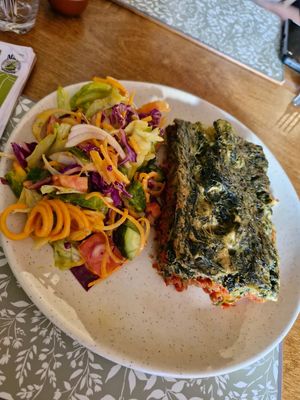 Lasagna special at Alive Bistro in Marsalforn