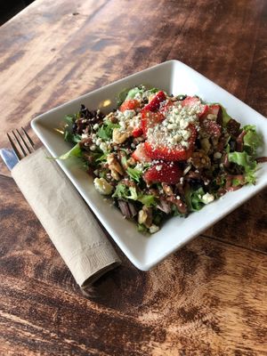Strawberry Gorgonzola Salad at The City Market Cafe in Wauwatosa