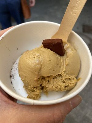 Avocado icecream  at Goldhelm in Erfurt