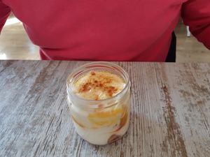 Dessert  at Bioloco in Madrid