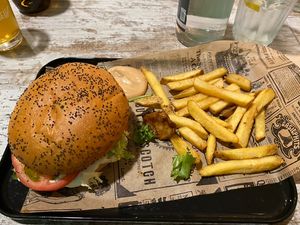 Hamburguesa   at Bioloco in Madrid