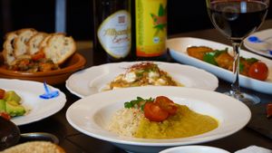 Menu Sample at Bar de Junbo in Tokyo