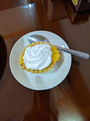 Lemon tart #Veganuary at Evy's World in Monteverde