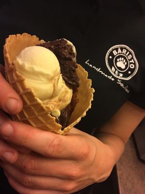 Ice Cream at Bäristo Vegan Deli in Kiel