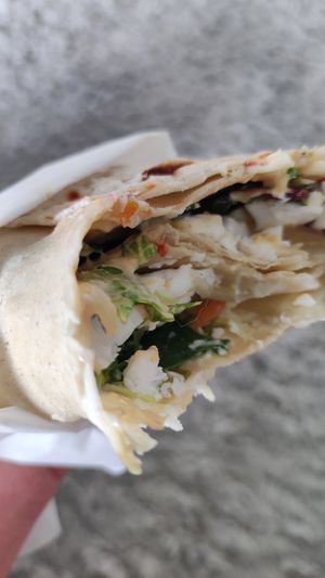 FetaMorgana Wrap at Bäristo Vegan Deli in Kiel