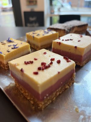 RawCakes #glutenfree  at Bäristo Vegan Deli in Kiel