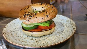 Avocado sandwich at The Secret Brunch in Koh Samui