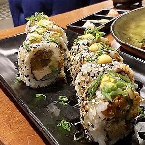 Sushi roll 1 at Rock and Rolls Vegan Sushi in Panama City