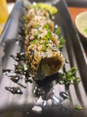 Psychedelic at Rock and Rolls Vegan Sushi in Panama City