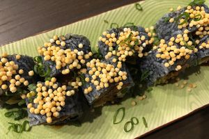 Black Roll at Rock and Rolls Vegan Sushi in Panama City