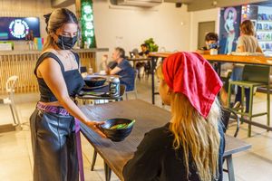 Join us to enjoy the best vegan food. at Rock and Rolls Vegan Sushi in Panama City