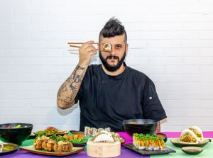 Happy to be the first vegan sushi restaurant in Panama.

Eat #vegansushi . at Rock and Rolls Vegan Sushi in Panama City