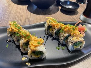   at Rock and Rolls Vegan Sushi in Panama City