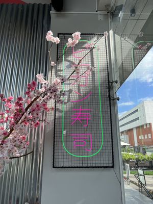 Nicely decorated  at Rock and Rolls Vegan Sushi in Panama City