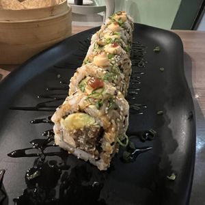   at Rock and Rolls Vegan Sushi in Panama City