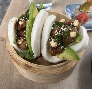 Sr Broco   at Rock and Rolls Vegan Sushi in Panama City