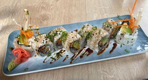 Psychedelic Roll  at Rock and Rolls Vegan Sushi in Panama City