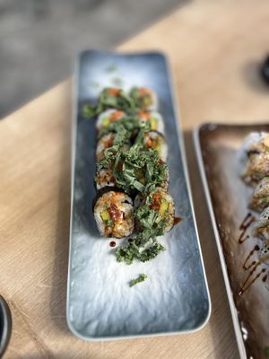   at Rock and Rolls Vegan Sushi in Panama City