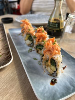   at Rock and Rolls Vegan Sushi in Panama City