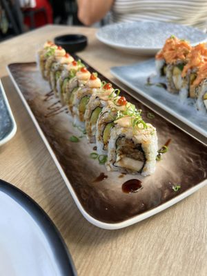   at Rock and Rolls Vegan Sushi in Panama City