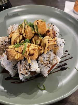   at Rock and Rolls Vegan Sushi in Panama City