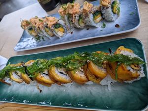  at Rock and Rolls Vegan Sushi in Panama City