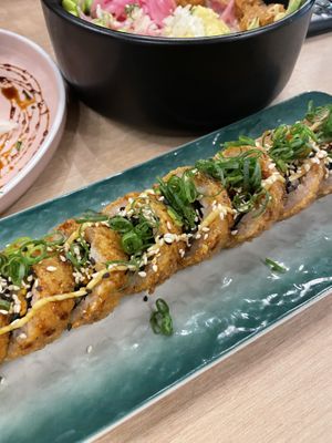   at Rock and Rolls Vegan Sushi in Panama City