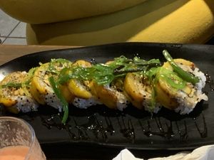   at Rock and Rolls Vegan Sushi in Panama City