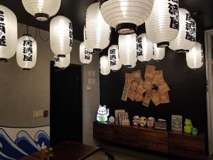 Inside at Rock and Rolls Vegan Sushi in Panama City