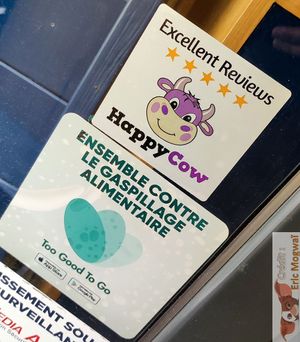 donations to unsold associations at Veganissim in Paris