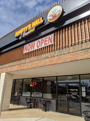 Yum factor 10. at Humpty's Wall of BreakFAST in Austin