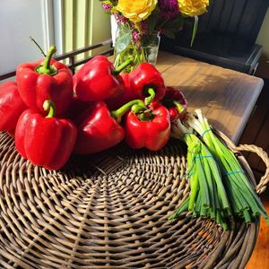 Fresh produce for sale.  at Nourish Deli & Bakery in St Albans