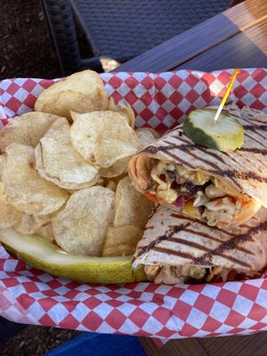 Crunch wrap   at Nourish Deli & Bakery in St Albans