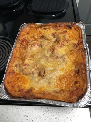 Lasagna Alla Bolognese  at Gaia's Kitchen and Catering in Raleigh