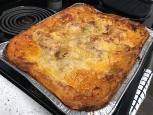 Lasagna  at Gaia's Kitchen and Catering in Raleigh