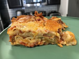 Lasagna  at Gaia's Kitchen and Catering in Raleigh