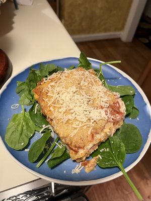 Lasagna  at Gaia's Kitchen and Catering in Raleigh