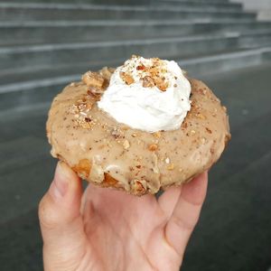 Earl Grey & Almond at O.verte Donuts 오베흐트 도넛 in Seoul