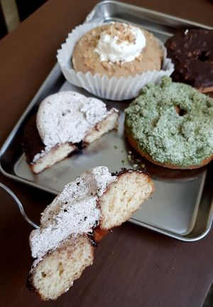 Oreo Cream - close-up at O.verte Donuts 오베흐트 도넛 in Seoul