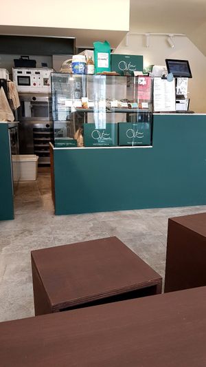 Seating space at O.verte Donuts 오베흐트 도넛 in Seoul