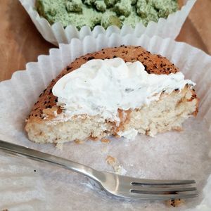 Garlic & Cream Cheese - close-up at O.verte Donuts 오베흐트 도넛 in Seoul